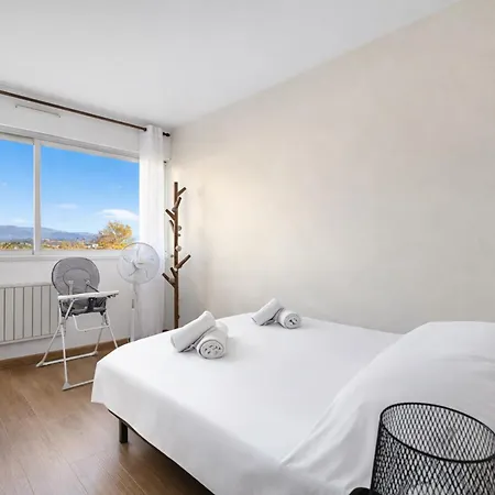 Daire Le Nid Paisible Antibes Vue Sur Mer - Welkeys *